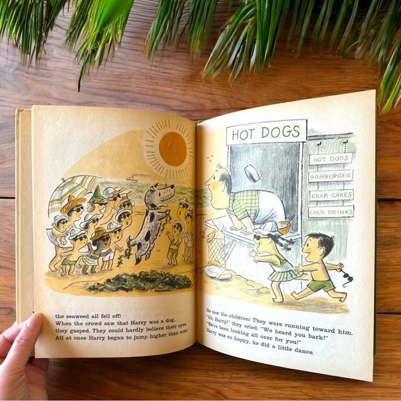 VINTAGE Harry by the Sea by Gene Zion - Hardcover - 1965 - Picture 10 of 11